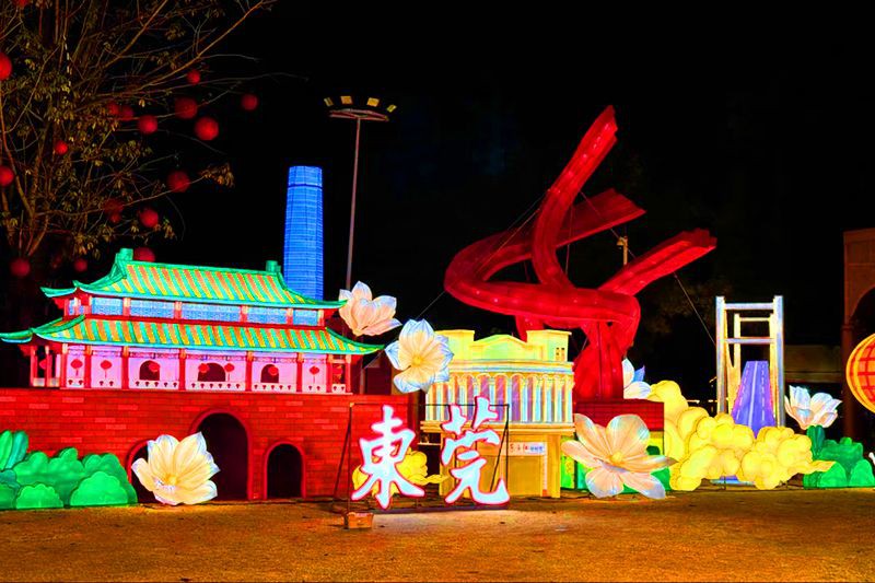 龙湾璀璨夜  花灯耀新春