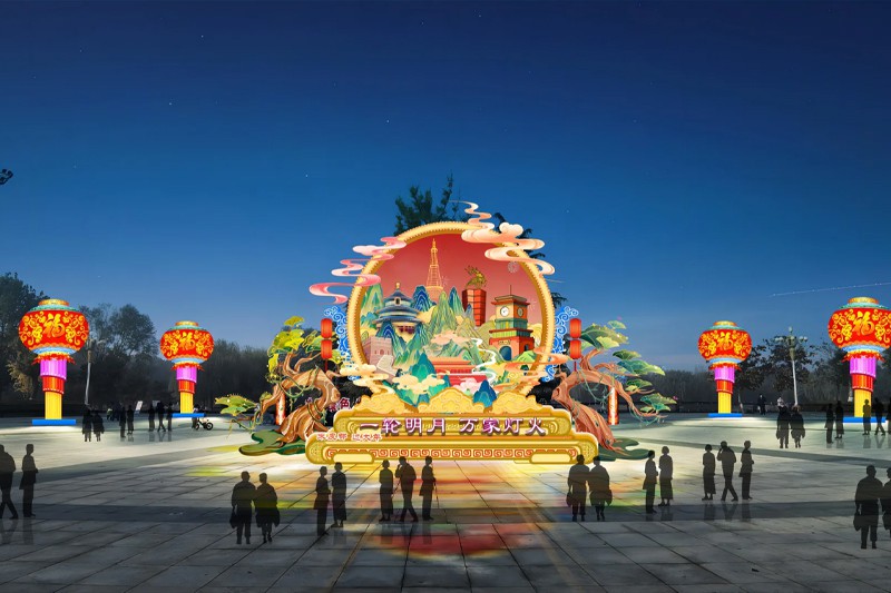 2025辛集新春灯会